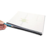 GBC® Instant Report Kit, 5/16" Capacity, Clear/Black Cover, Black Spine - Image 3