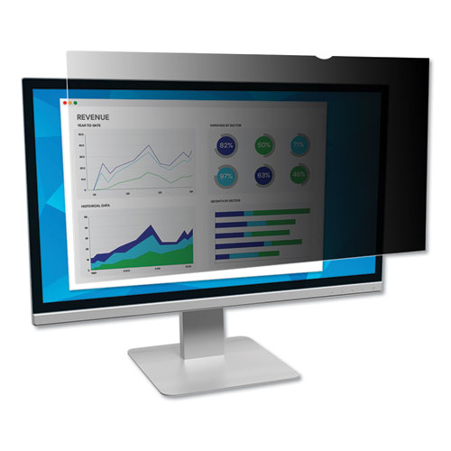 604759 3M™ Frameless Blackout Privacy Filter for 19" Flat Panel Monitor - Image 1