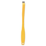 Rubbermaid® Commercial Synthetic-Fill Tile and Grout Brush, Black Plastic Bristles, 2.5" Brush, 8.5" Yellow Plastic Handle - Image 3