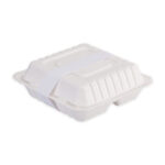 Hoffmaster® Peel and Seal Tamper Evident Food Container Bands, 1.5" x 24", White, Paper, 2,500/Carton - Image 2