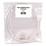 Boardwalk® PDC Hose Kit, 0.5" Hose Diameter, 0.5" x 6 ft, Clear/Green - Image 3