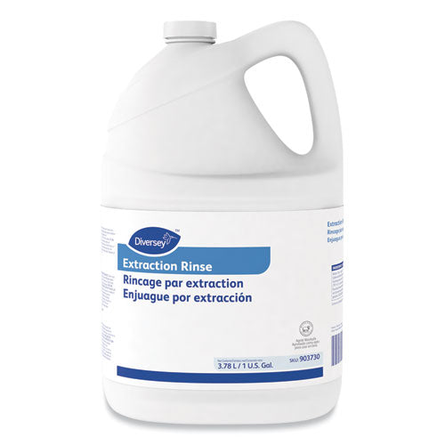 image_8a4bfb92-c8fa-432b-b49f-5c4b951c81d9 Diversey™ Carpet Extraction Rinse, Floral Scent, 1 gal Bottle, 4/Carton - Image 1