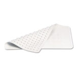 Rubbermaid® Commercial Safti-Grip Latex-Free Vinyl Bath Mat, 14 x 22.5, White, 4/Carton - Image 2