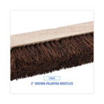 Boardwalk® Deck Brush Head, 2" Brown Palmyra Bristles, 10" Brush - Image 3