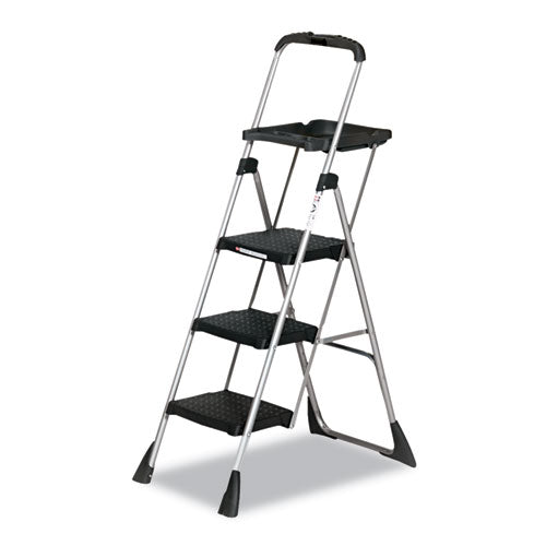 image_b9e79b91-aadd-4155-8da6-20261170f682 Cosco® Max Work Platform, 55" Working Height, 225 lb Capacity, 3 Steps, Steel, Black - Image 1
