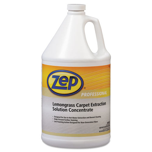image_c4e1190d-3237-4845-9403-78d37092ec6b Zep Professional® Carpet Extraction Cleaner, Lemongrass, 1gal Bottle - Image 1