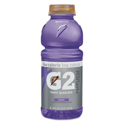 image_df08df8a-445c-4524-a313-6a24bd00377f Gatorade® G2 Perform 02 Low-Calorie Thirst Quencher, Grape, 20 oz Bottle, 24/Carton - Image 1
