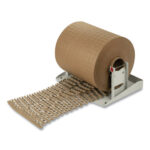 Scotch™ Cushion Lock Protective Wrap Dispenser, For Up to 16" Diameter x 12" Wide Rolls, Steel, Beige - Image 3